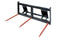This Skid Steer Square Bale Spear has added pitch for increased rollback.