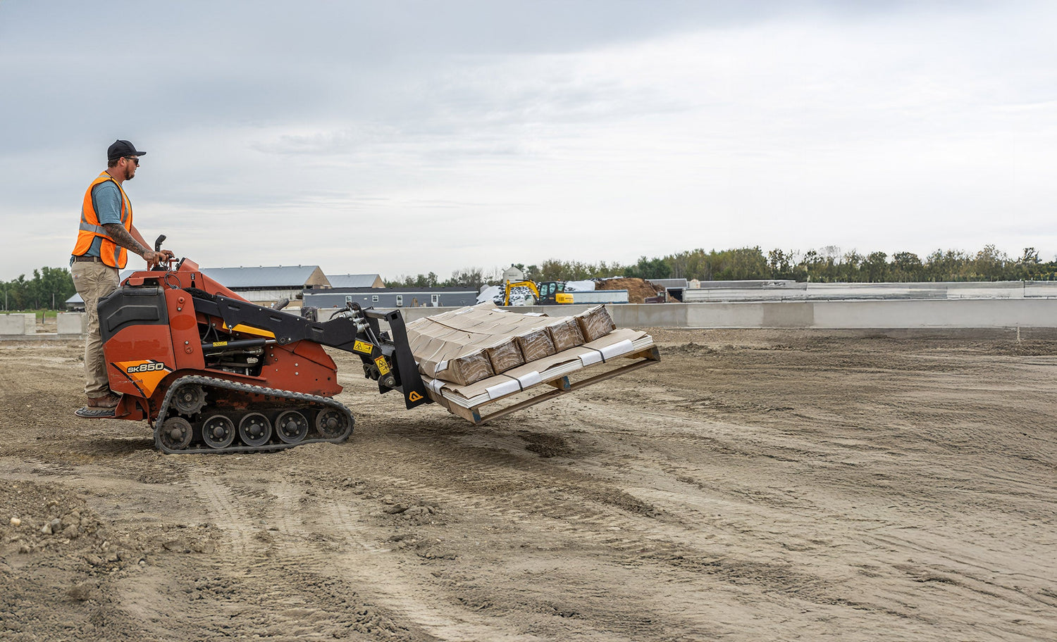 Mini Skid Steer | Buckets & Forks