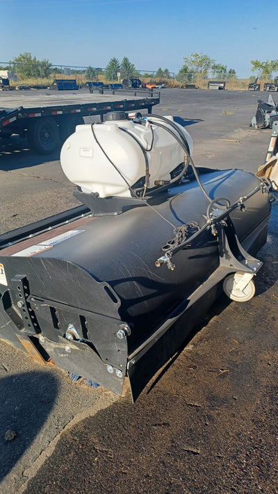 84" | Pick-Up Broom w/Water Kit & Curb Sweeper | USED2066
