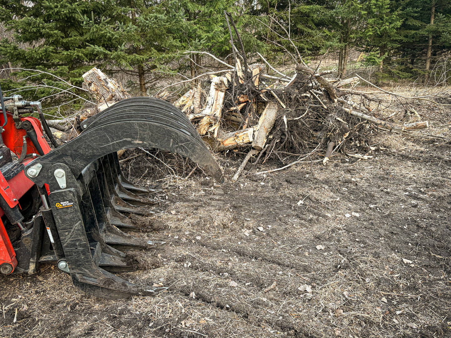 Eagle Talon - Log, Brush and Rock Grapple Rake