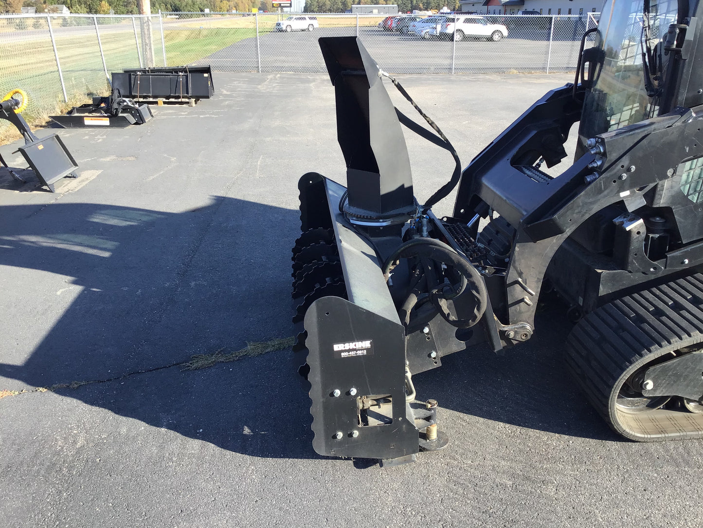 CERTIFIED USED1586 - 84" 2020 ERSKINE SNOWBLOWER 17-22GPM - $6,495 +FREIGHT