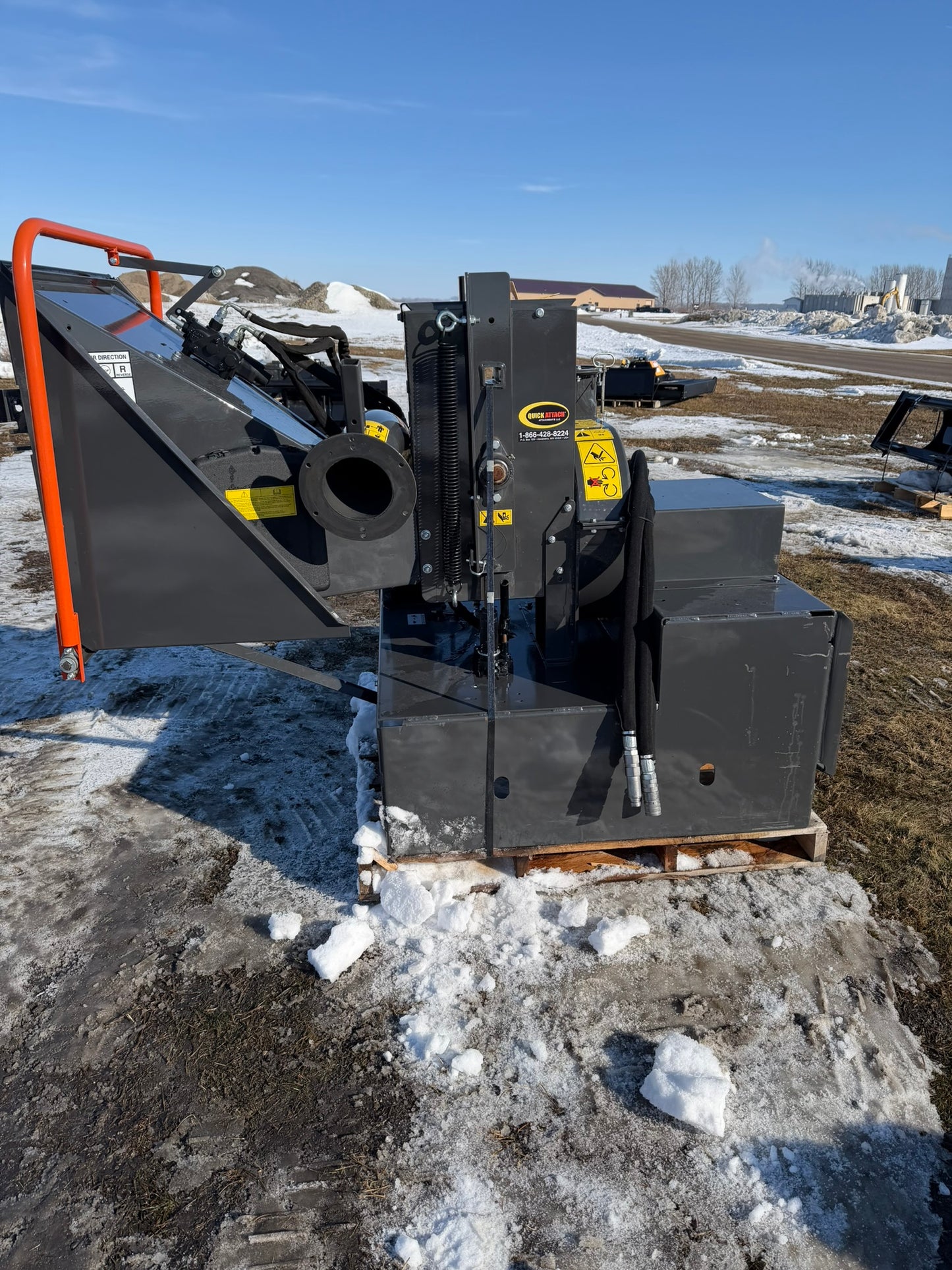 CERTIFIED USED1841 - 5" WOOD CHIPPER - $10,995 +FREIGHT