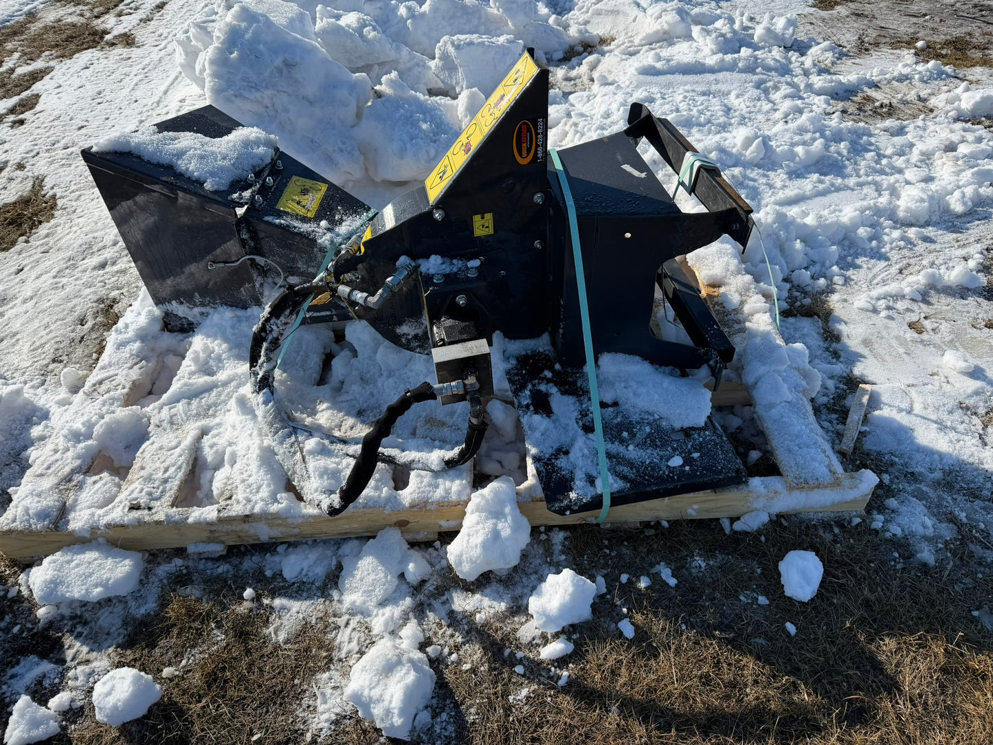 CERTIFIED USED1516 - 4.5" MINI WOOD CHIPPER-UNIVERSAL MOUNT - $6,495 +FREIGHT