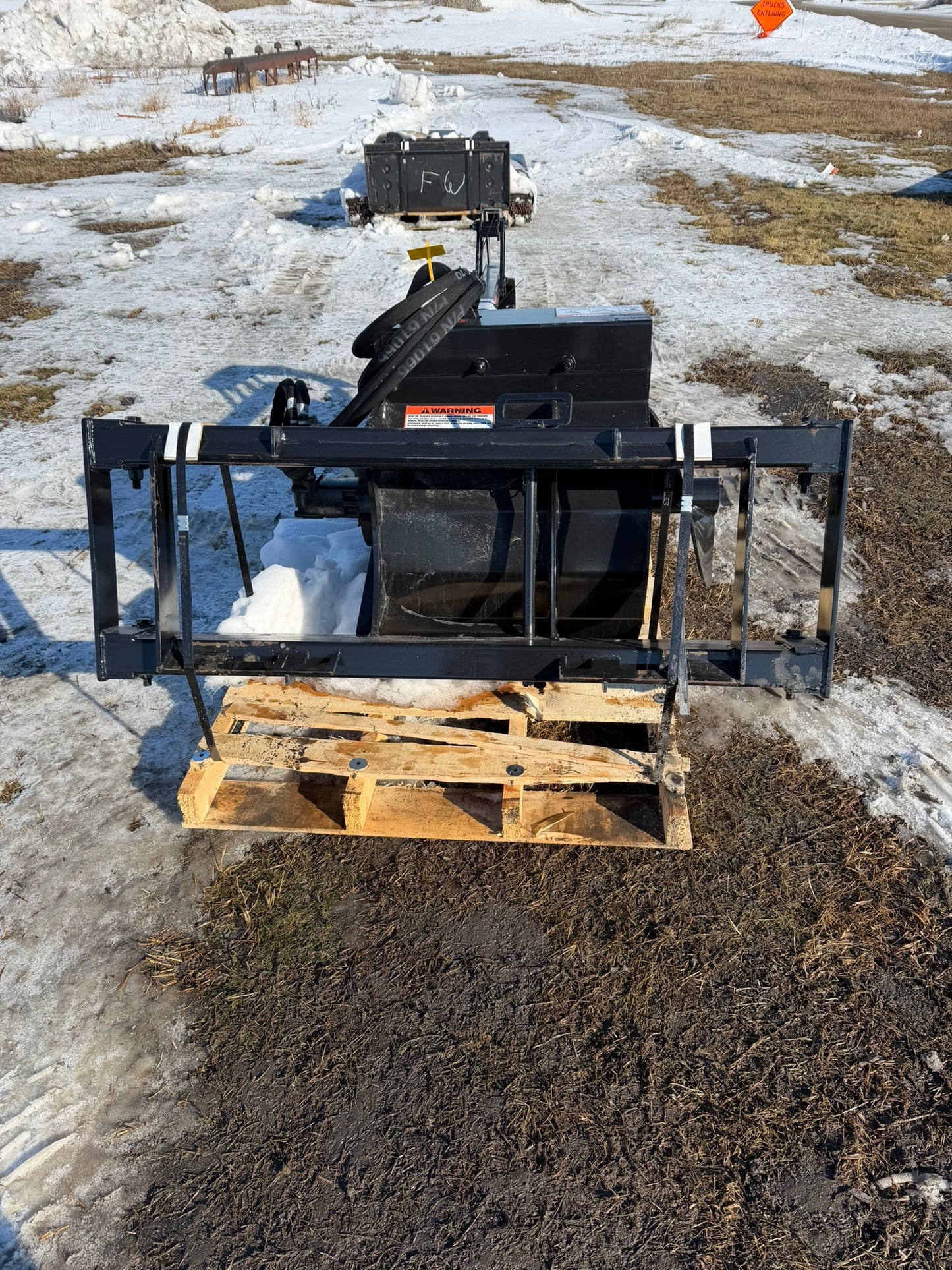 CERTIFIED USED1909 - 4' X 6" 50/50 BULLET TX-250 TRENCHER - WAS $9,995 + FREIGHT. NOW SAVE $800 & ONLY $199 FREIGHT