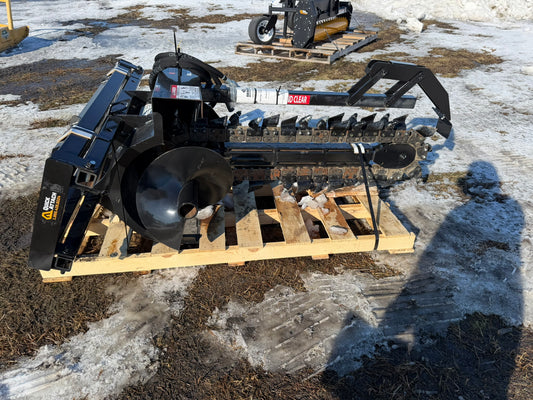 CERTIFIED USED1909 - 4' X 6" 50/50 BULLET TX-250 TRENCHER - $10,795 +FREIGHT