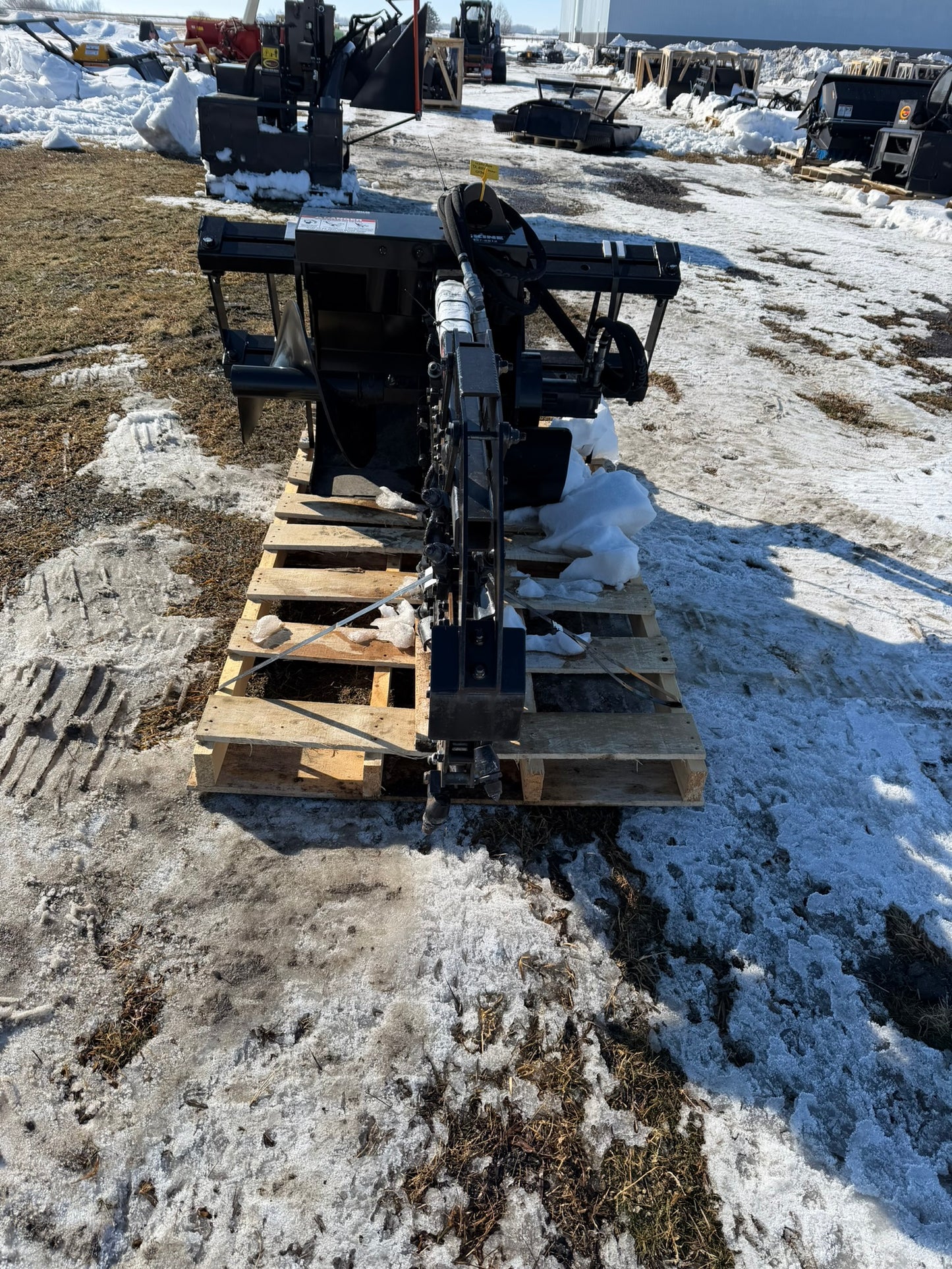 CERTIFIED USED1909 - 4' X 6" 50/50 BULLET TX-250 TRENCHER - WAS $9,995 + FREIGHT. NOW SAVE $800 & ONLY $199 FREIGHT