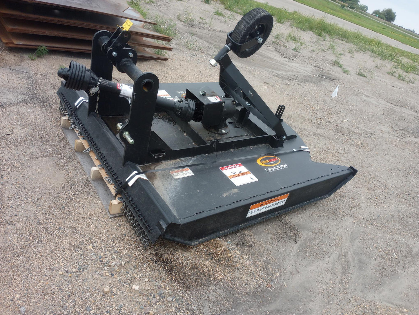 CERTIFIED USED1286 - 66" 3PT BRUSH MOWER V3 - $4,995 +FREIGHT