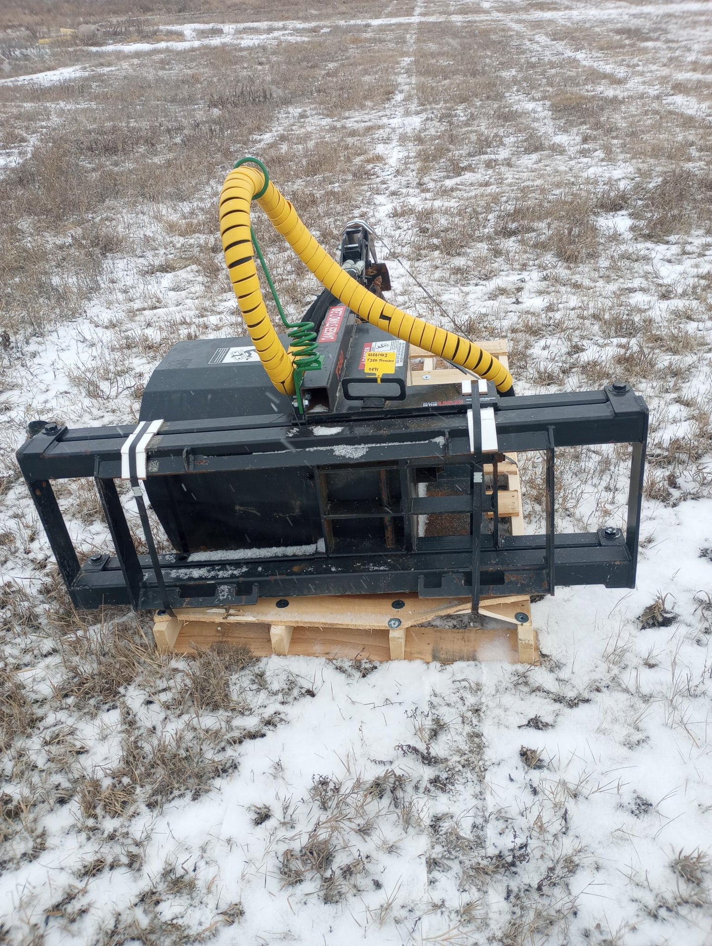 CERTIFIED USED1403 - T350 TRENCHER 3' X 6" WIDE BOOM 50/50 BULLET/CUP CHAIN - $8,995 +FREIGHT