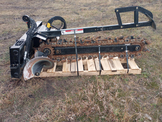 CERTIFIED USEDD1575 - 8" X 60" KUBOTA TRENCHER - $7,995 +FREIGHT