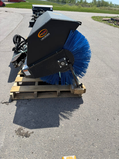 CERTIFIED USED1966 - 84" ANGLE BROOM-POLY W/HYDRAULIC - $5,595 +FREIGHT