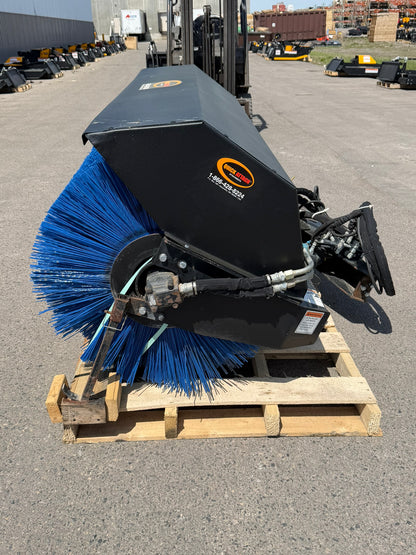 CERTIFIED USED1966 - 84" ANGLE BROOM-POLY W/HYDRAULIC - $5,595 +FREIGHT