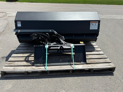 CERTIFIED USED2027 - 84" ANGLE BROOM-POLY W/HYDRAULIC - $6,495 +FREIGHT