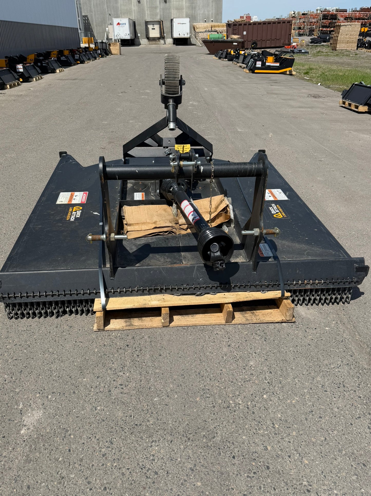 CERTIFIED USED2011 - 78" 3 POINT BRUSH TRASHER V3 - $6,495 +FREIGHT