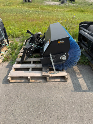 60" | Mini Angle Broom | Hydraulic Angle | USED2046