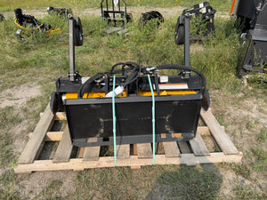 60" | Mini Soil Conditioner | Power Scape Mini | w/Float & Hydraulic Angle | USED2034