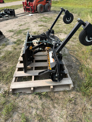 60" | Mini Soil Conditioner | Power Scape Mini | w/Float & Hydraulic Angle | USED2034