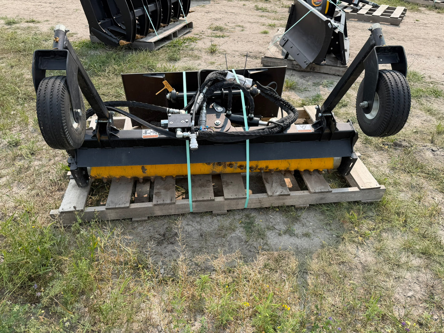 CERTIFIED USED2034 - 60" MINI SOIL CONDITIONER W/FLOAT & HYDRAULIC ANGLE - $9,495 +FREIGHT