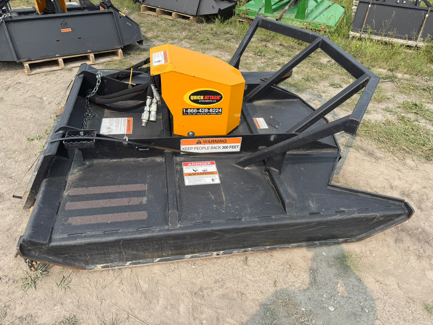 CERTIFIED USED1681 - 72" BRUSH MOWER HD  - $8,395 +FREIGHT