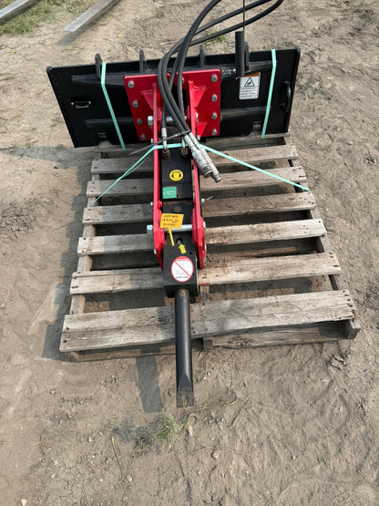 Mini Hydraulic Breaker |  Erskine  500-Chisel | ASV Mount | USED2043