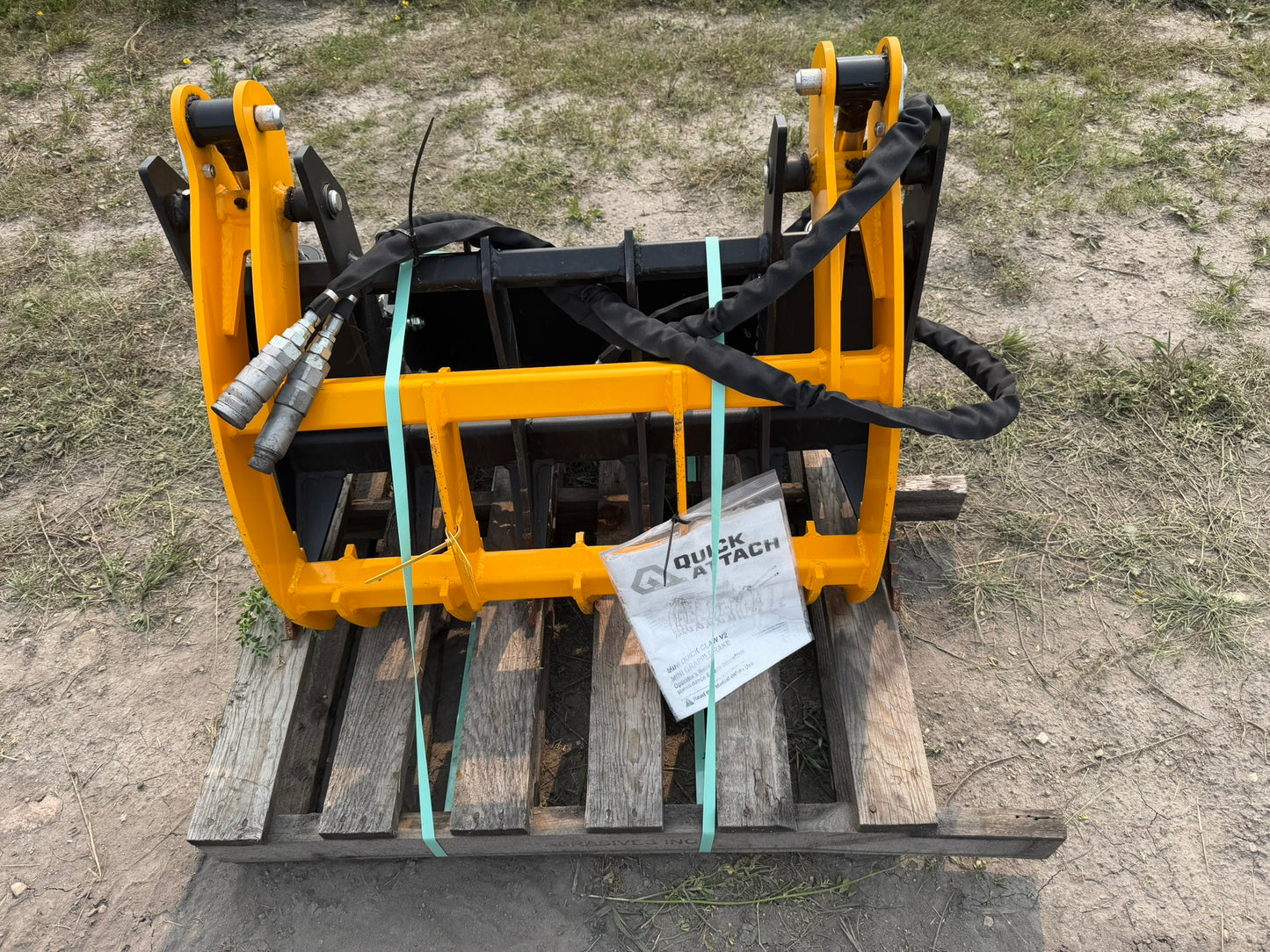 33" | Mini Grapple Rake | V2 | Toro Mount | USED2041