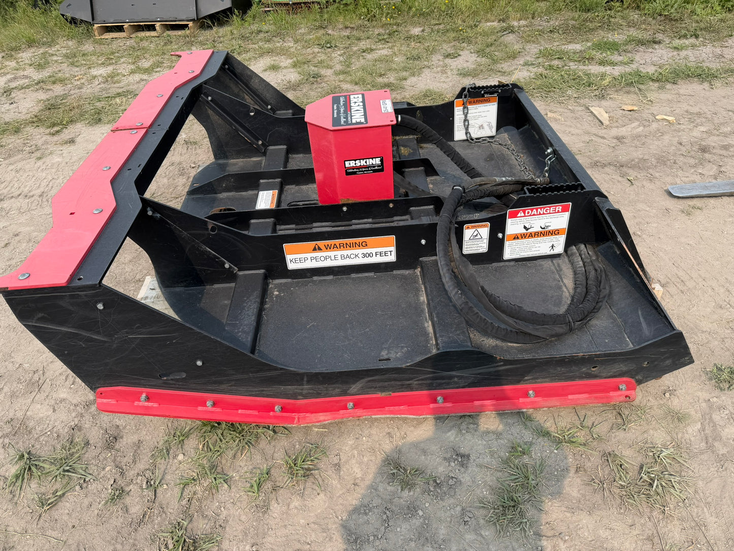 CERTIFIED USED2040 - 74" ERSKINIE BCX BRUSH MOWER HF 25-41 GPM - $10,795 +FREIGHT