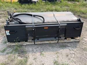 84" | Pick-Up Broom HD | V2 | w/Curb Sweeper | Poly Bristles | USED2044