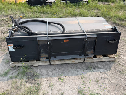 84" | Pick-Up Broom HD | V2 | w/Curb Sweeper | Poly Bristles | USED2044