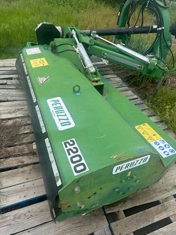 3-Point Flail Mower | Peruzzo 2200 Offset | 2570 lbs | USED1813
