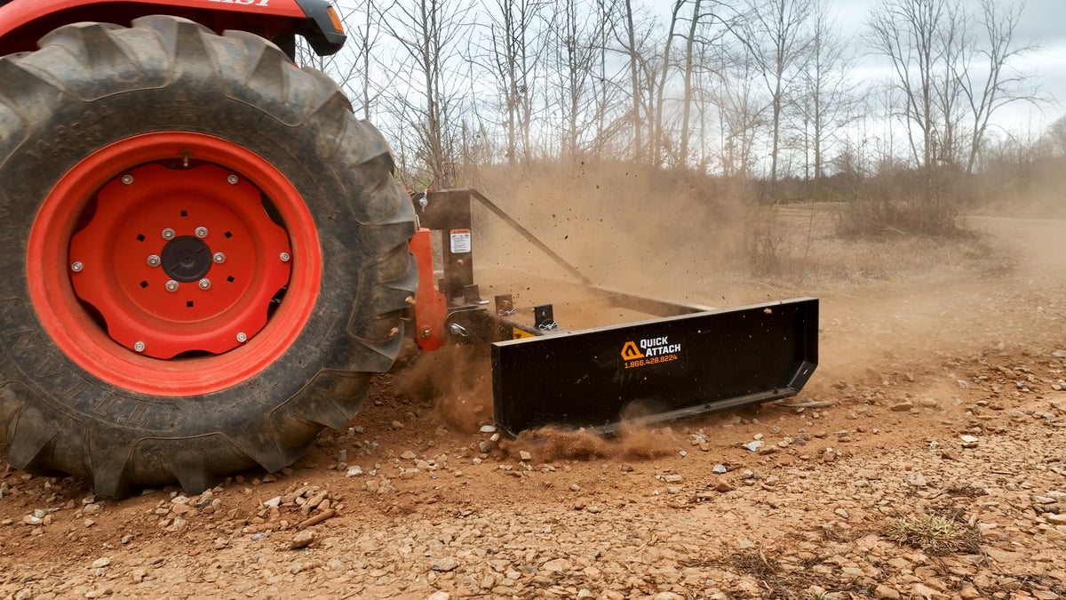 Land Grader for Tractors | Quick Grade | Quick Attach