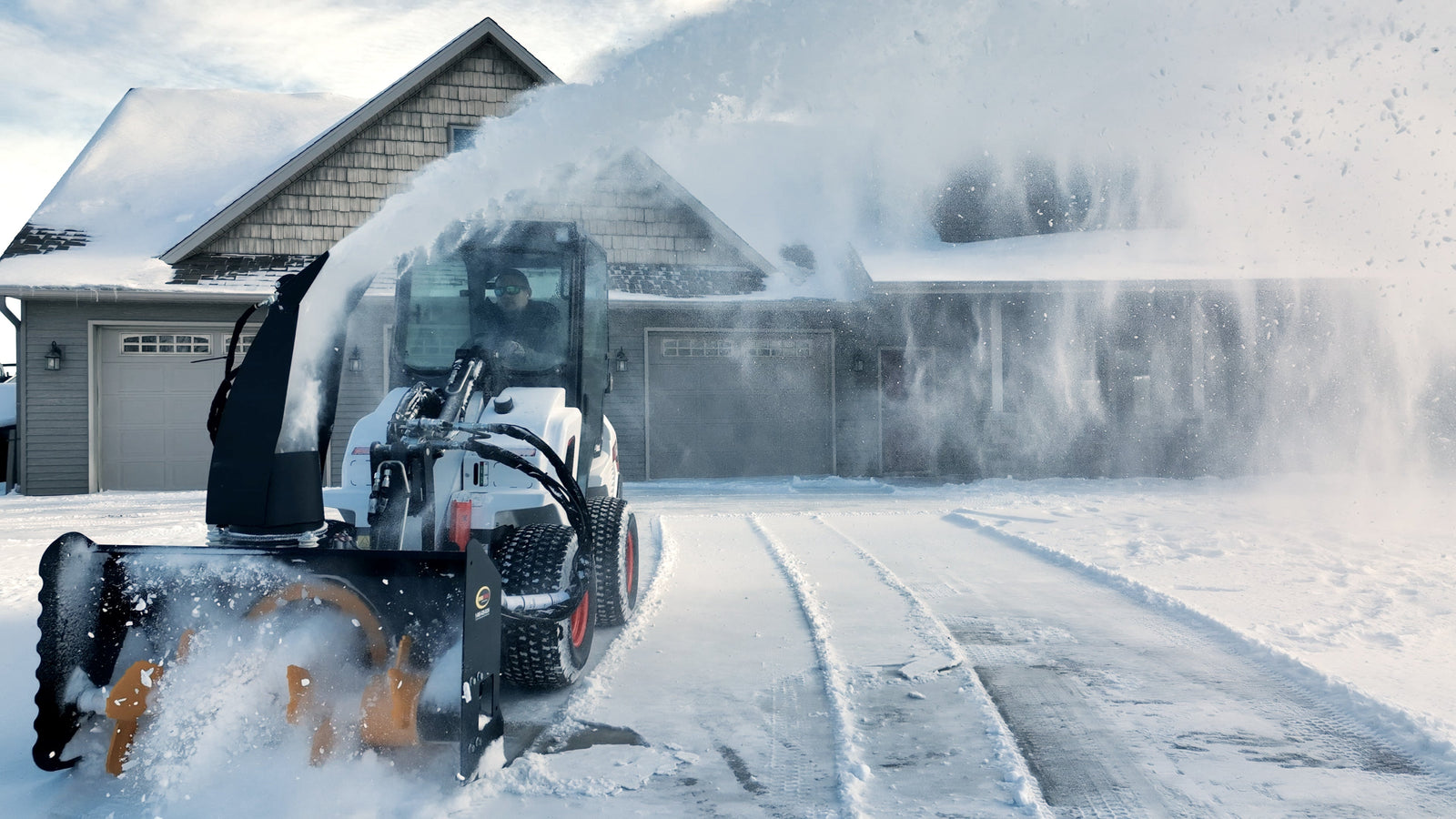 Mini Skid Steer Snowblower | The Summit Mini