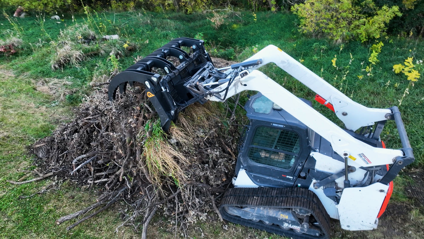 Eagle Talon - Log, Brush and Rock Grapple Rake