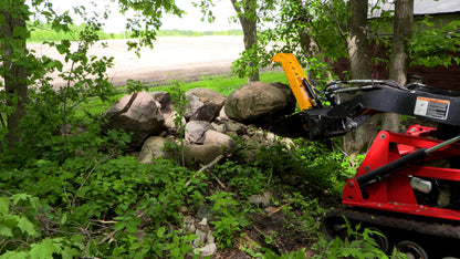 Mini Skid Steer Stump Bucket