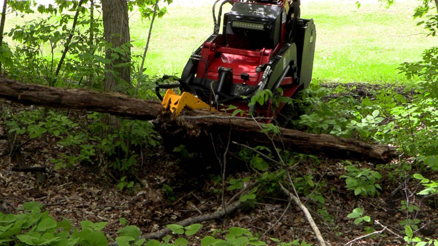 Mini Skid Steer Stump Bucket