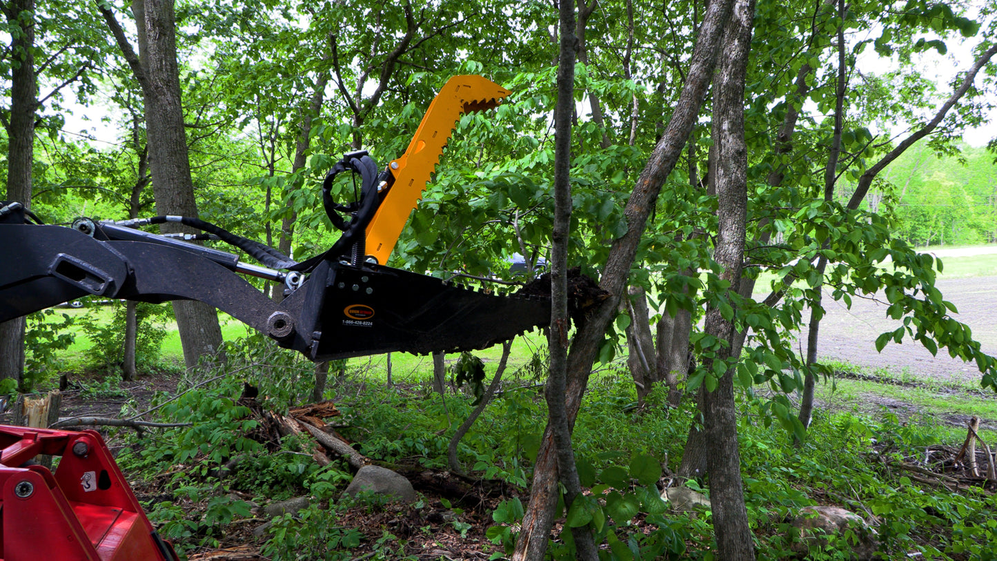 Mini Skid Steer Stump Bucket