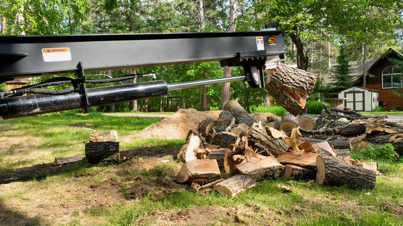 Skid Steer Log Splitter | The Quick Split