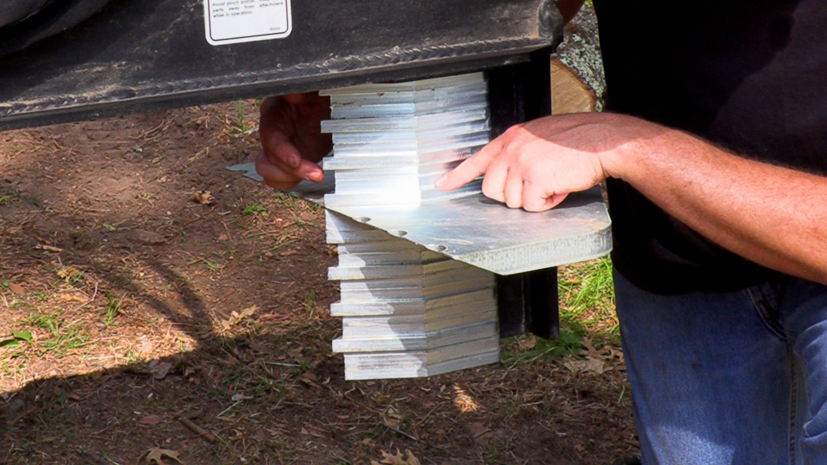 Skid Steer Log Splitter | The Quick Split – Quick Attach