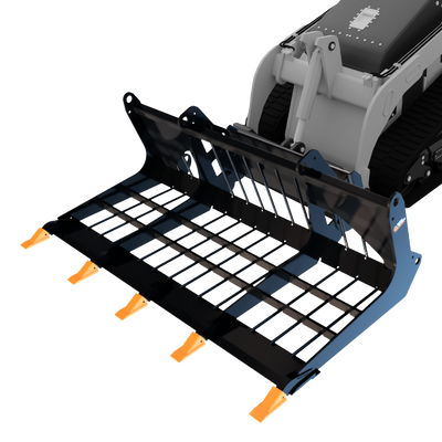 Quick Pick-n-Sift Mini - Mini Skid Rod Bucket