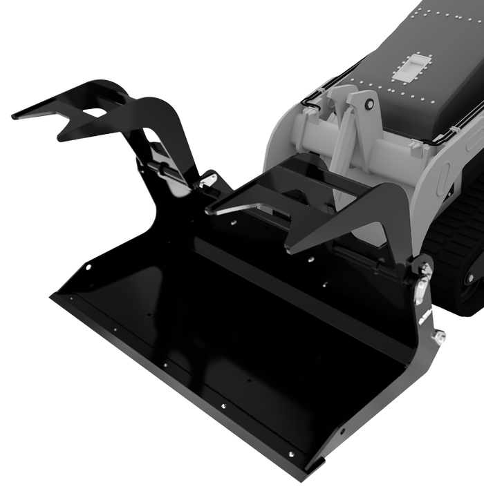 Quick Scrape-N-Grab Mini | Mini Skid Steer Grapple Bucket