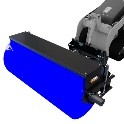 Quick Sweep Mini - Mini Skid Steer Angle Broom