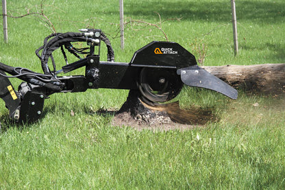 The Quick Stump-Away Mini - Mini Skid Steer Stump Grinder