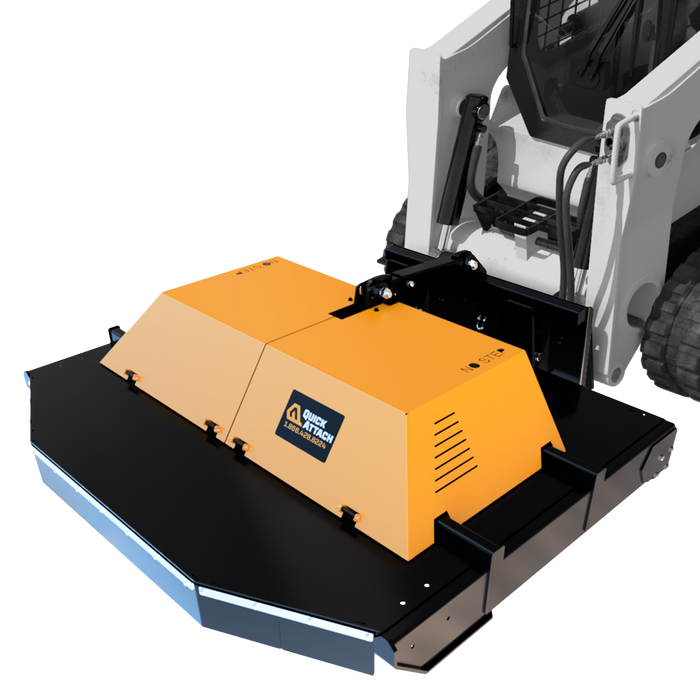 Brush Buster Max | Skid Steer Dual Rotary Brush Mower