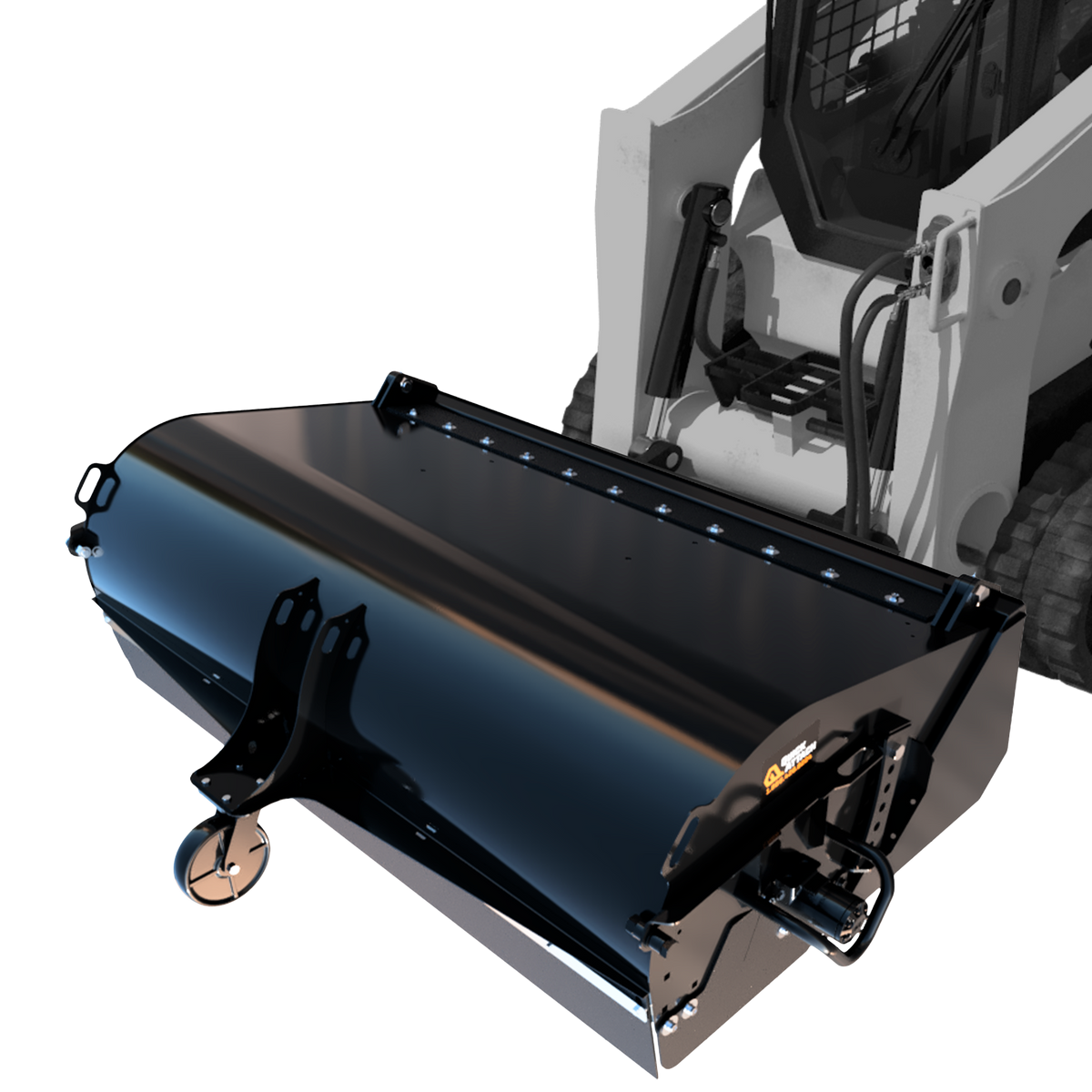 Clean Sweep Pick-Up Broom | Skid Steer Sweeper Attachment – Quick Attach