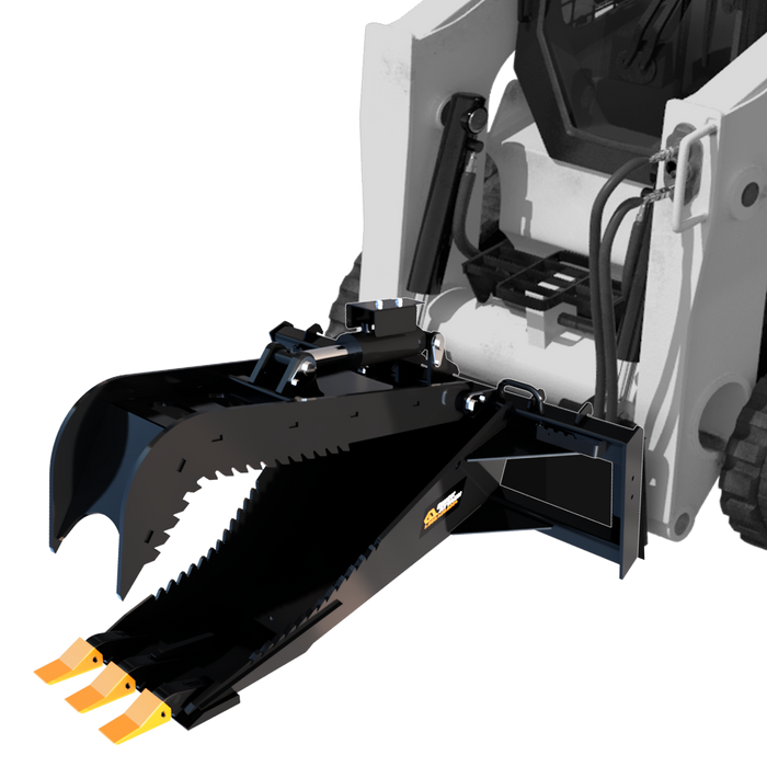 Mighty Dig-N-Grab | Skid Steer Stump Bucket Grapple