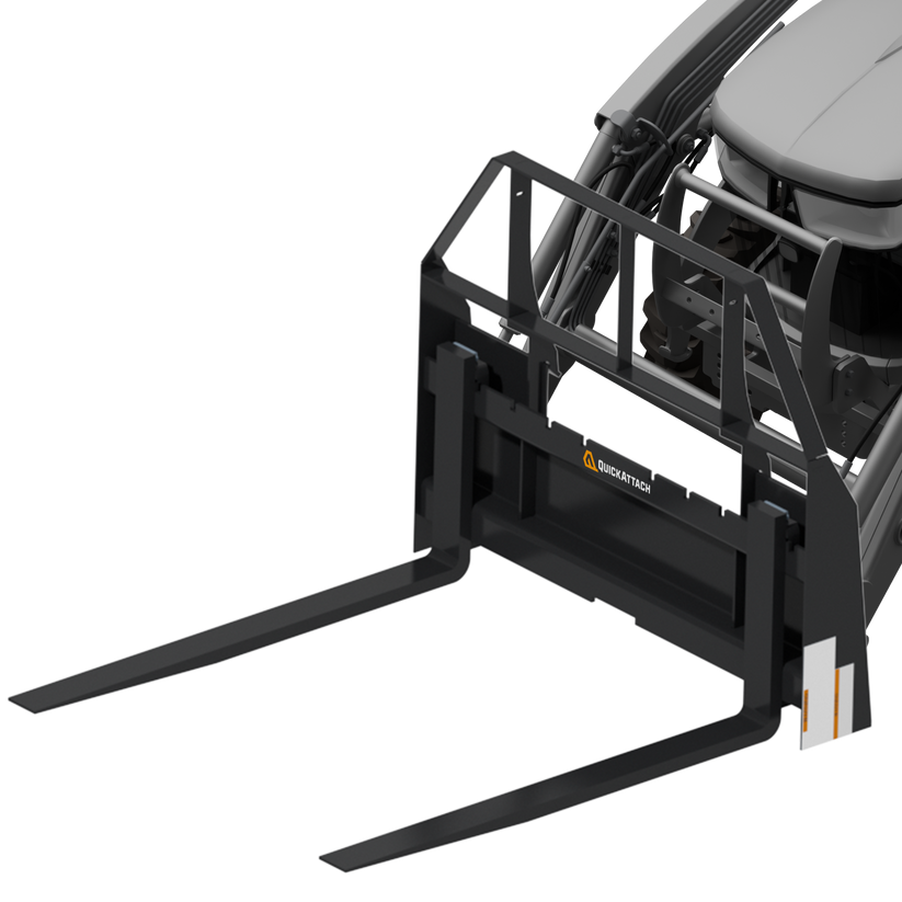 Quick Stack Quick Stack-Industrial HD Pallet Forks – Quick Attach