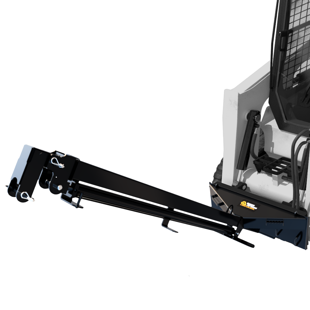 Skid Steer Boom | The Industrial Teleboom – Quick Attach