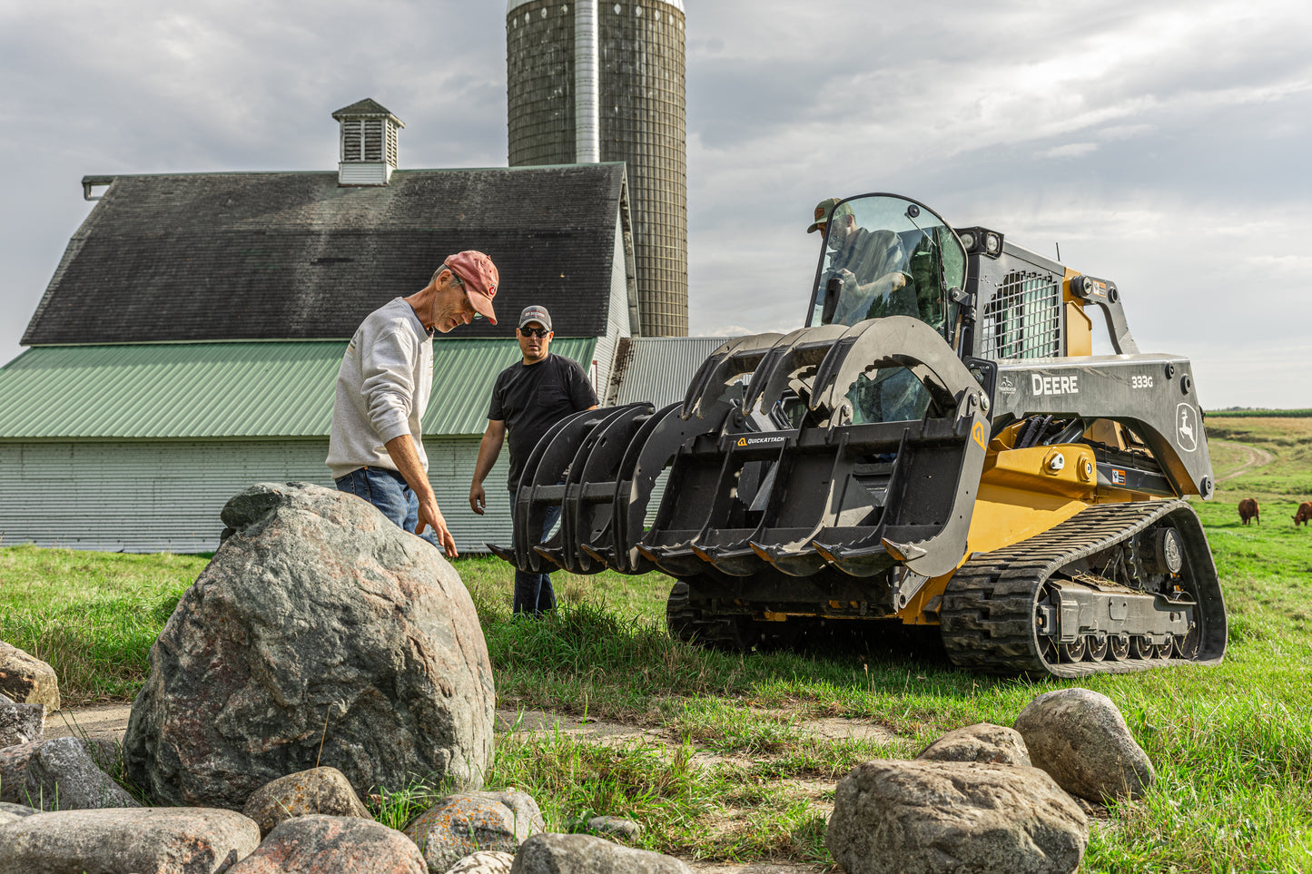 Eagle Talon - Log, Brush and Rock Grapple Rake