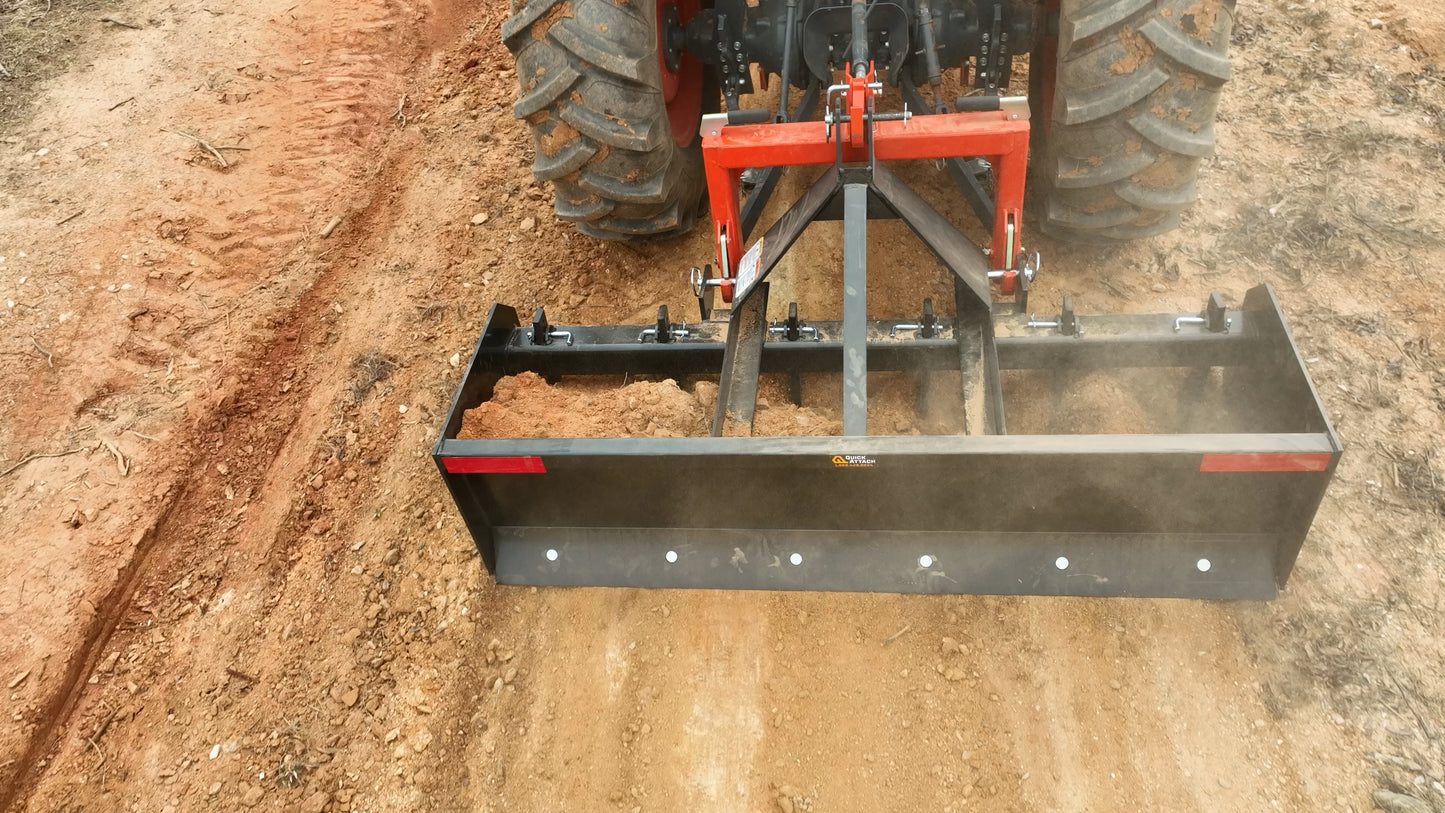 Quick Level-Tractor Box Blade