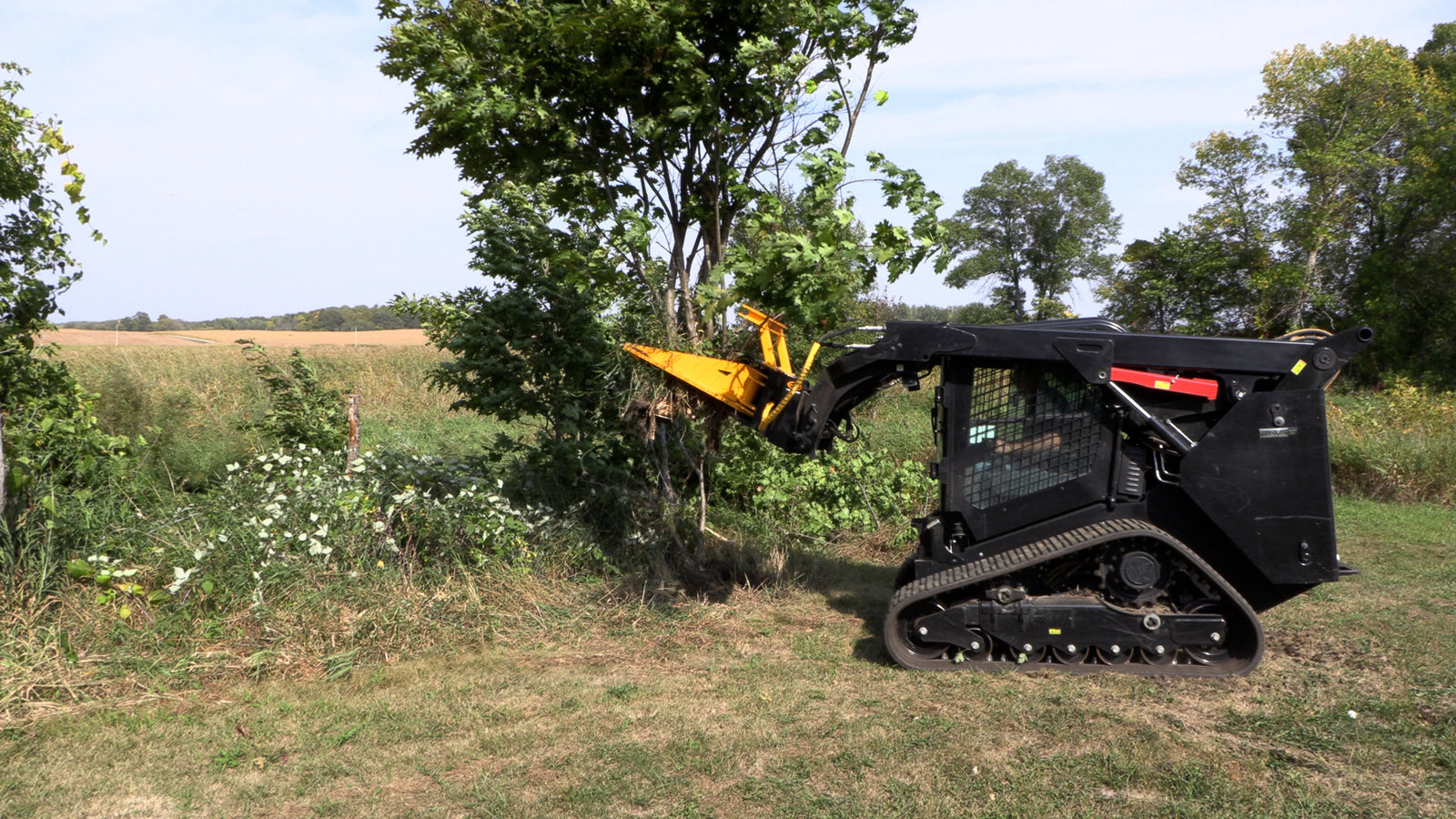 Skid Steer Extreme Tree Puller | Xtreme Power Claw Heavy-Duty Tree Pul