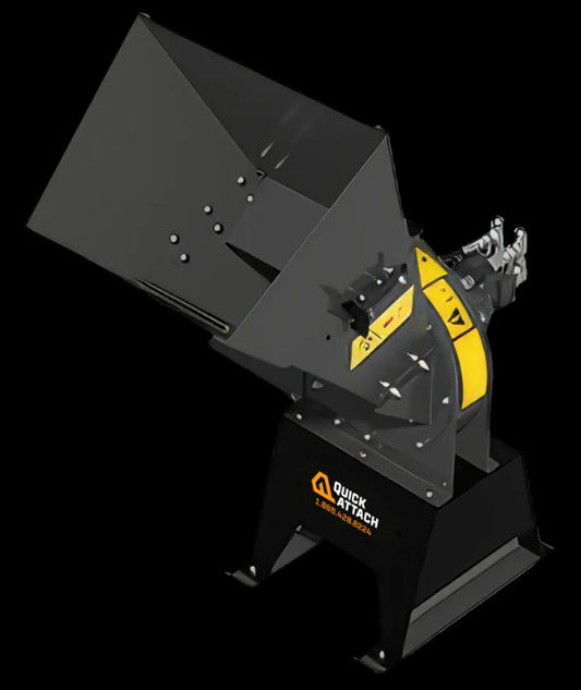 CERTIFIED USED1516 - 4.5" MINI WOOD CHIPPER-UNIVERSAL MOUNT - $6,495 +FREIGHT