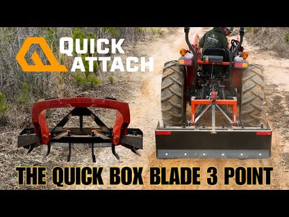 Quick Level-Tractor Box Blade